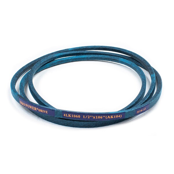 D&D 4LK1060 106" Outside Length, 1/2" Top Width, 1 Ribs 4LK1060 - main